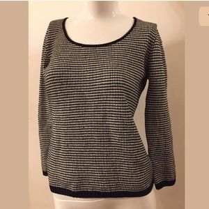 Bruno Manetti Houndstooth printed Knit Sweater 46